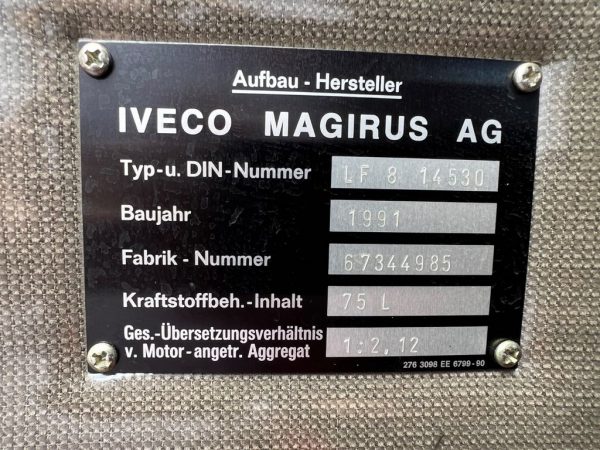 <span class="make">Iveco</span><br/> 65-12  DoKa Löschfahrzeug Feuerwehr – Bild 16
